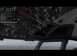 X Plane 11 - ZIBO B738 - CATIII autoland at LZIB