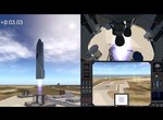 SpaceX Starship 10km test flight in X-Plane 11
